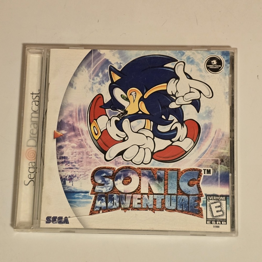 Sonic Adventure 1999 Sega Dreamcast Complete Tested Working